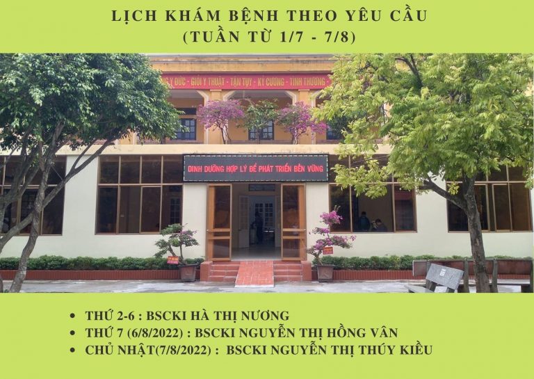 DỊCH VỤ KHÁM SỨC KHOẺ