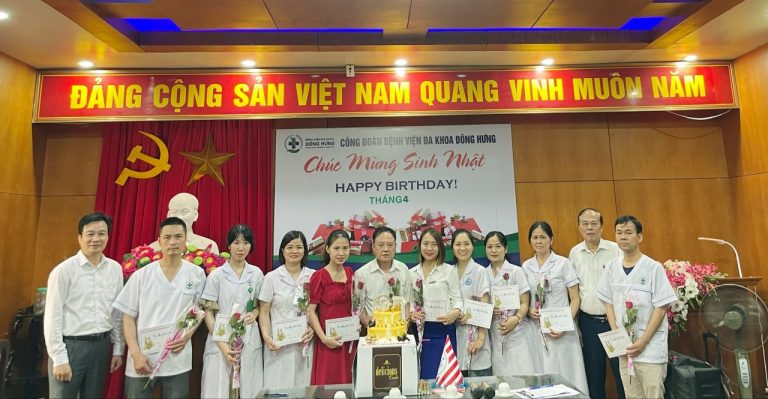 Chúc mừng sinh nhật viên chức, người lao động tháng 4/2023